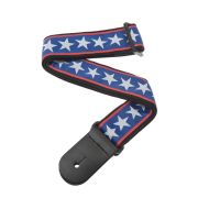  50A10 Тканный ремень для гитары, рисунок «Stars & Stripes»