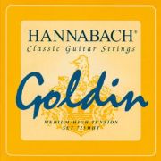 Hannabach 725MHT GOLDIN Струны для классической гитары средне-сильного натяжения