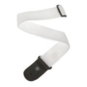 PWS108 Polypropylene Полипропиленовый ремень для гитары, белый,