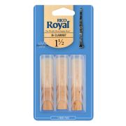 RCB0315 Rico Royal Трости для кларнета Вb, размер 1.5, 3шт, Rico