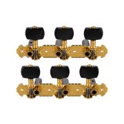 AOS-020B3P Комплект колковой механики на планке, позолоченный