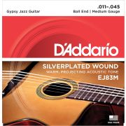  EJ83M Gypsy Jazz Комплект струн для акустической гитары, шарики на концах, Medium, 11-35