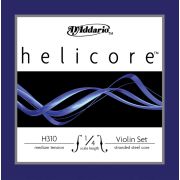  H310-1/4M Helicore Комплект струн для скрипки размером 1/4, среднее натяжение