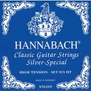 Hannabach 815HT Blue SILVER SPECIAL Струны для классической гитары сильного натяжения.