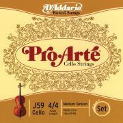  J59-4/4M Pro-Arte Комплект струн для виолончели размером 4/4, среднее натяжение