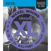  EXL115BT Nickel Wound Комплект струн для электрогитары, Medium, 11-50