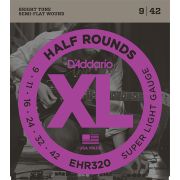 EHR320 Half Round Комплект струн для электрогитары, Super Light, 9-42