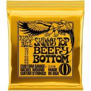 ERNIE BALL 2216 - струны для эл.гитары Nickel Wound Skinny Top Beefy Bottom Slinky (10-13-17-32-44-5
