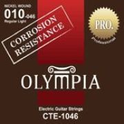 Olympia CTE1046 струны для электрогитары с устойчивостью к коррозии, никель, (10 - 13 - 17 - 26 - 36