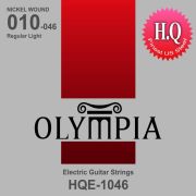 Olympia HQE1046 струны для эл.гитары Nickel Wound HQ (10-13-17-26w-36-46)