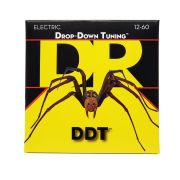 DR DDT-12 - струны для электрогитары, Калибр: 12-60, Серия: DDT™, Обмотка: никелированая сталь, Пок