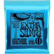 ERNIE BALL 2225 - струны для эл.гитары Nickel Wound Extra Slinky (8-11-14-22w-30-38)