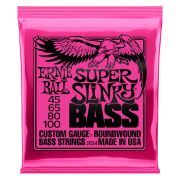 Ernie Ball 2834 струны для бас-гитары Nickel Wound Bass Super Slinky (45-65-80-100)