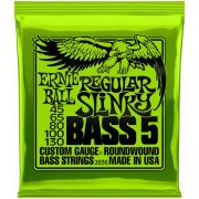 ERNIE BALL 2836 - струны для 5-струнной бас-гитары Nickel Bass Reguilar Slinky 5 (45-65-80-100-130)