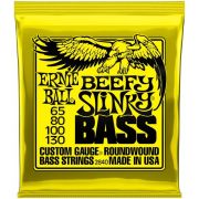 ERNIE BALL 2840 - струны для бас-гитары Nickel Wound Bass Beefy Slinky (65-80-100-130)