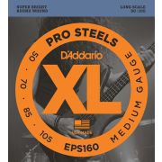  EPS160 ProSteels Комплект струн для бас-гитары, Medium, 50-105, Long Scale