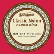  J2706 Classical Отдельная 6-ая струна для классической гитары, нейлон, норм. натяжение
