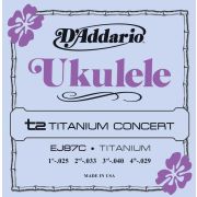  EJ87C Titanium Комплект струн для концертного укулеле