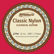  J2701 Classical Отдельная 1-ая струна для классической гитары, нейлон, норм. натяжение