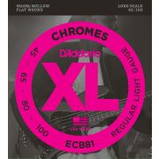  ECB81 Chromes Комплект струн для бас-гитары, Light, 45-100, Long Scale