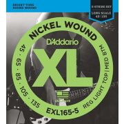 D`Addario EXL165-5 XL NICKEL WOUND Струны для 5-струнной бас-гитары