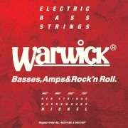 Warwick 46210ML4 струны для бас-гитары Red Label 40-100, никель