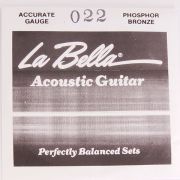 La Bella PW022 Отдельная струна для акустической гитары, 022, фосфорная бронза