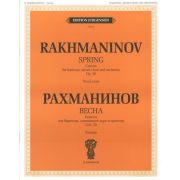 J0115 Рахманинов С.В. Весна. Кантата. Для баритона, смеш. хора и оркестра, издат. 