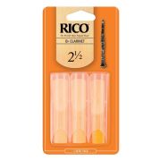 RCA0325 Rico Трости для кларнета Bb, размер 2.5, 3шт, Rico