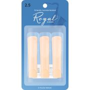 RKB0325 Rico Royal Трости для саксофона тенор, размер 2.5, 3шт, Rico