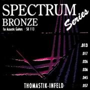  SB113 Spectrum Bronze Комплект струн для акустической гитары, сталь/бронза, 013-057