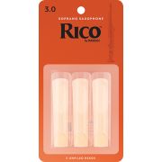 RIA0330 Rico Трости для саксофона сопрано, размер 3.0, 3шт, Rico