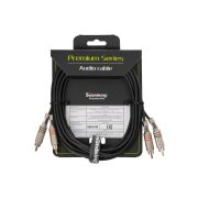  BB404-3M Кабель акустический, 2хRCA — 2хRCA, 3м