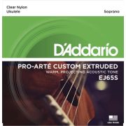  EJ65S Pro-Arte Custom Extruded Комплект струн для укулеле сопрано