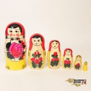  LHM10104 Матрешка традиционная 6 кукольная