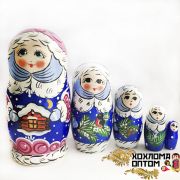  LHM10180 Матрешка новогодняя 