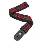  50A12 Тканный ремень для гитары, рисунок «Voodoo»
