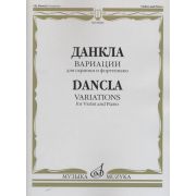 08868МИ Данкла Ш. Вариации: Для скрипки и фортепиано, издательство «Музыка»