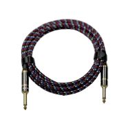 ESHINE ES-8052F(3.0m) - Несимметричный гитарный кабель в хлопковой оплетке