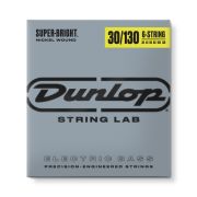  DBSBN30130 Super Bright Комплект струн для 6-струнной бас-гитары, никел., Medium, 30-130