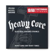  DHCN1060-7 Heavy Core Комплект струн для 7-струнной электрогитары, никелированные, 10-60