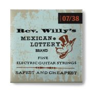  RWN0738 Rev. Willy's Lottery Комплект струн для электрогитары, никелированные, ExLight, 7-38