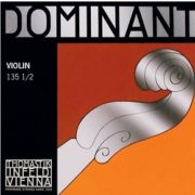  135-1/2 Dominant Комплект струн для скрипки размером 1/2, среднее натяжение