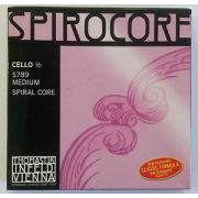  S789 Spirocore Комплект струн для виолончели размером 1/2, среднее натяжение