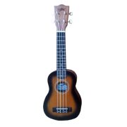 Kaimana UK-21 BKS Укулеле сопрано, цвет коричевый санбёрст