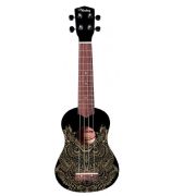 VESTON KUS 25 OWL - укулеле сопрано, черная