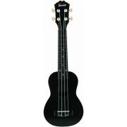 TERRIS PLUS-50 BK - укулеле сопрано, верхняя дека липа, корпус пластик, цвет черный