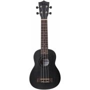 VESTON KUS-15BK I - укулеле, сопрано, махагони, черный