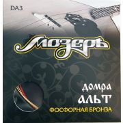  DA3 Комплект струн для домры альт, фосф.бронза/шелк