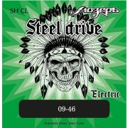  SH-CL Steel Drive Комплект струн для электрогитары, сталь, 9-46